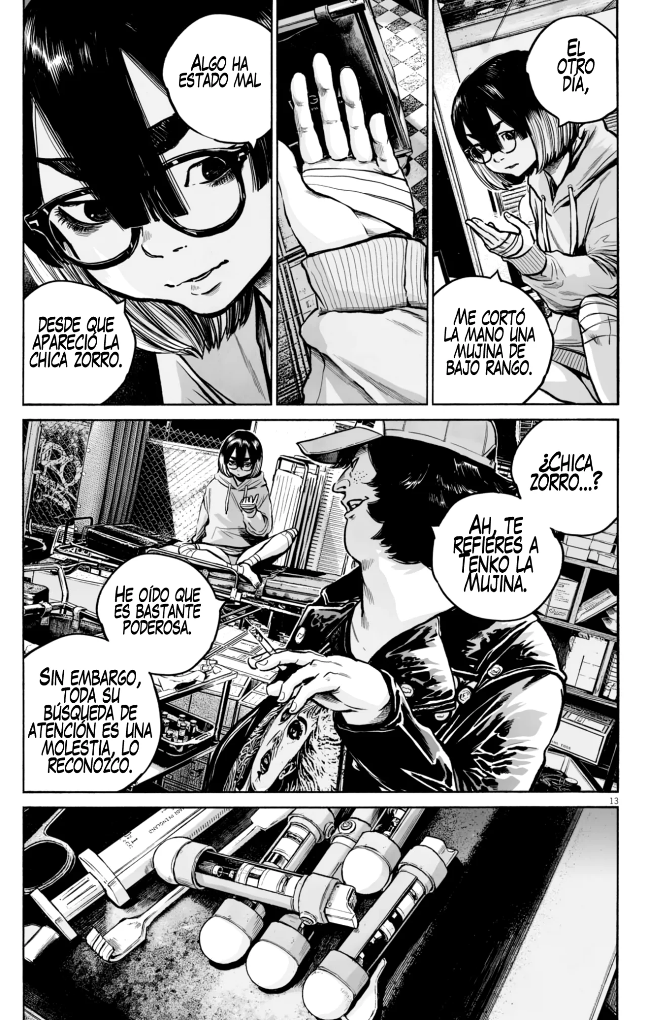 MUJINA IN TO THE DEEP Capítulo 3.4 - Page 14