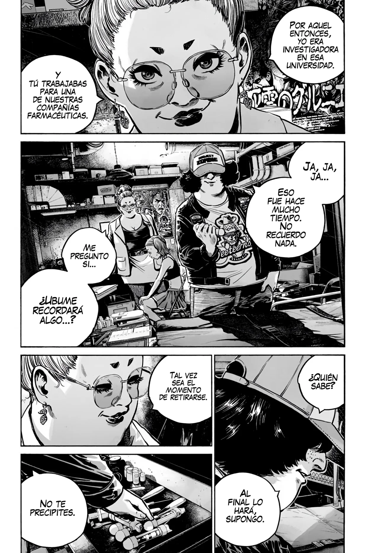 MUJINA IN TO THE DEEP Capítulo 7.1 - Page 9