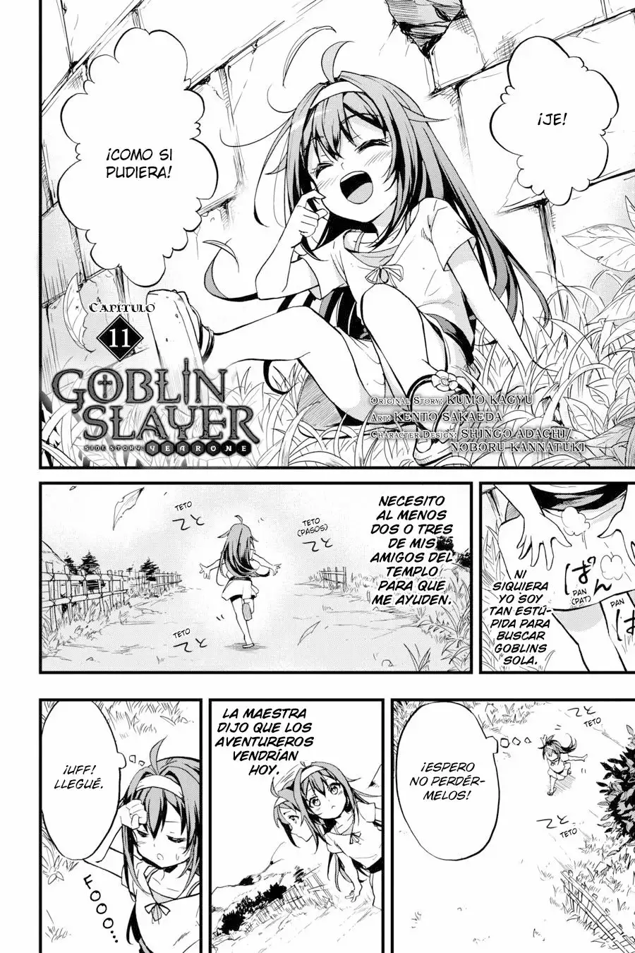Goblin Slayer Gaiden: Year One Capítulo 11 - Page 4