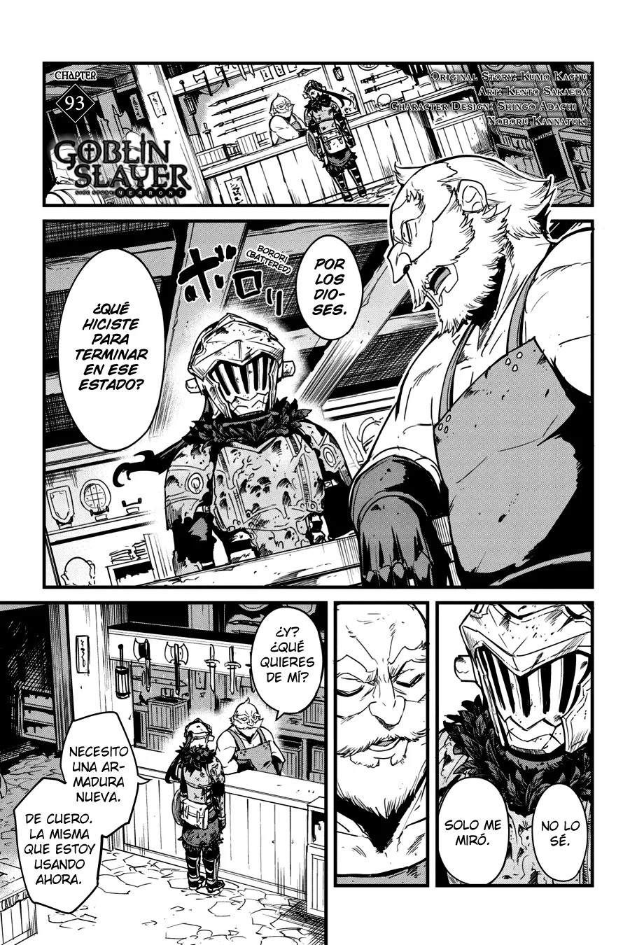 Goblin Slayer Gaiden: Year One Capítulo 93 - Page 3