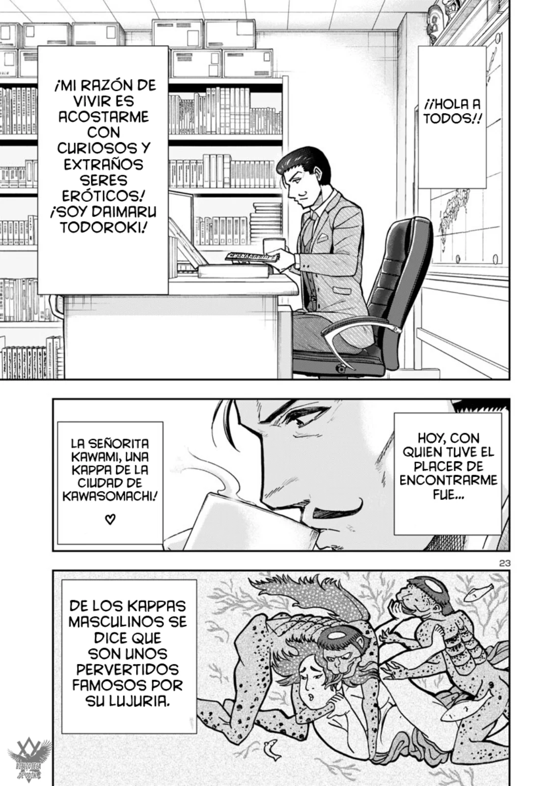 Todoroki Daimaru no Kikai Taikendan Capítulo 4 - Page 25