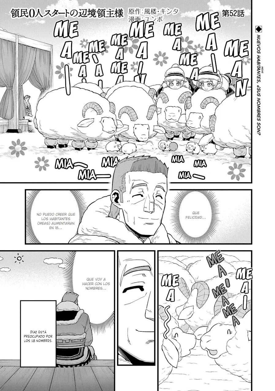 Ryoumin 0-nin Start no Henkyou Ryoushu-sama Capítulo 52 - Page 3