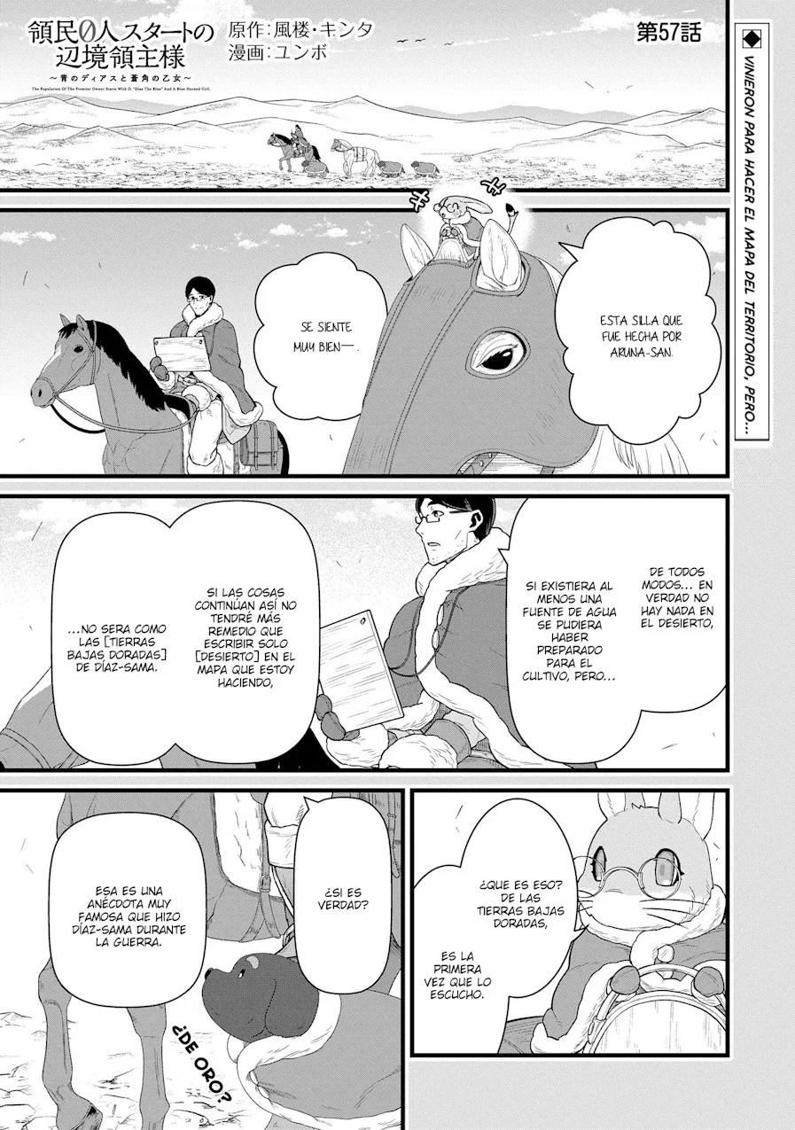 Ryoumin 0-nin Start no Henkyou Ryoushu-sama Capítulo 57 - Page 3