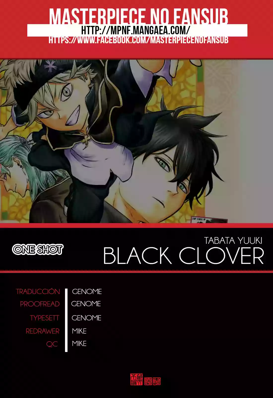 Black Clover Capítulo 0 - Page 1