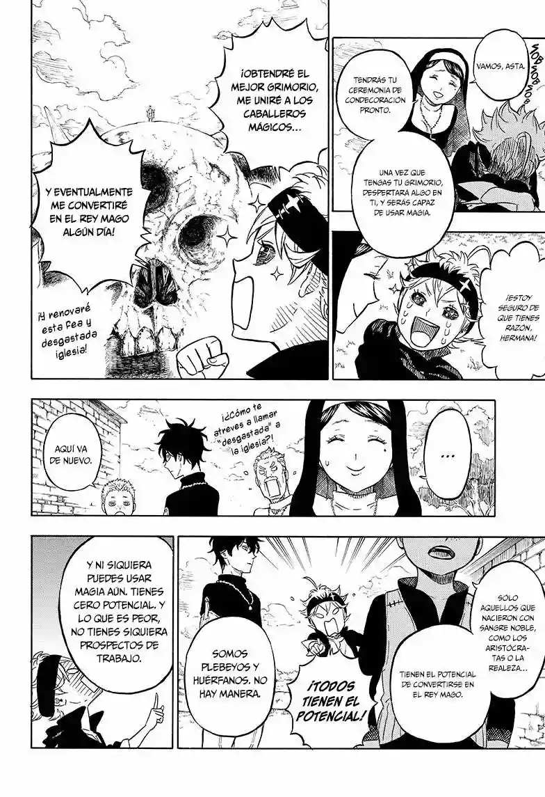 Black Clover Capítulo 1 - Page 16