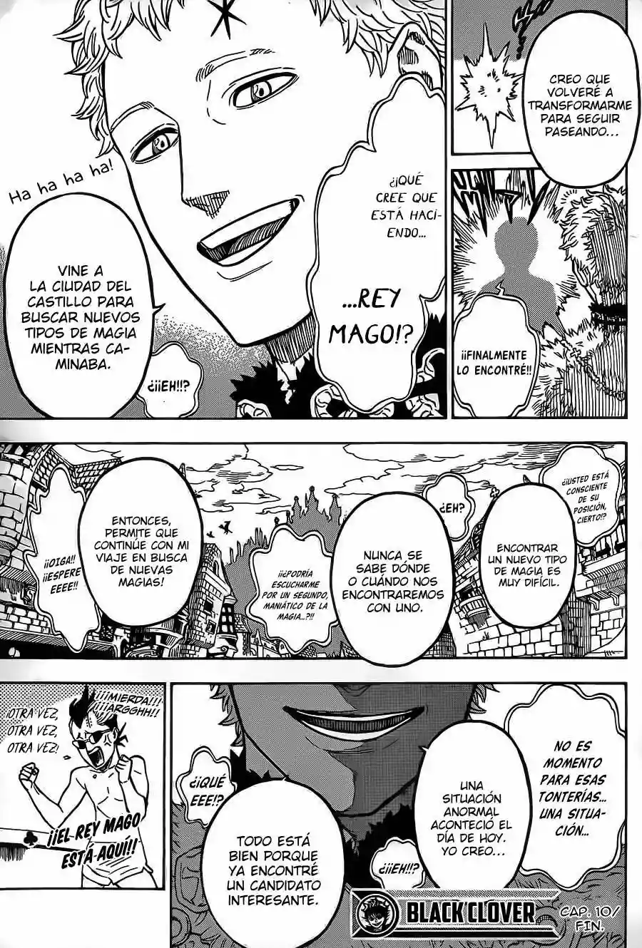 Black Clover Capítulo 10 - Page 19