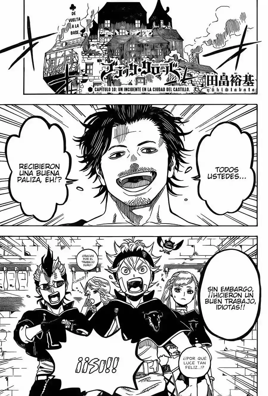 Black Clover Capítulo 10 - Page 2