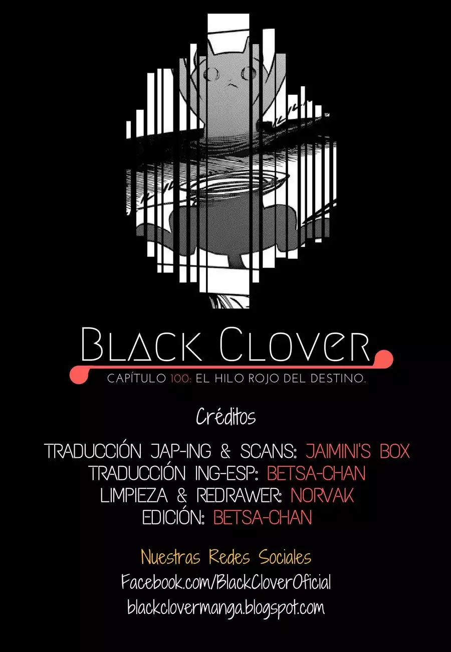 Black Clover Capítulo 100 - Page 1