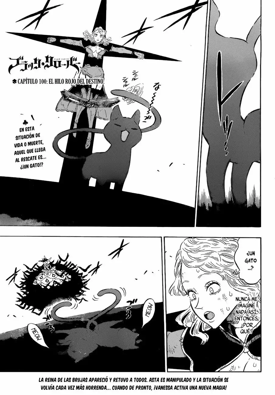 Black Clover Capítulo 100 - Page 2