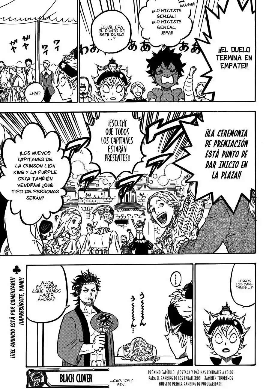 Black Clover Capítulo 104 - Page 18