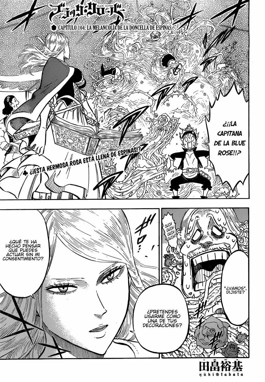 Black Clover Capítulo 104 - Page 2