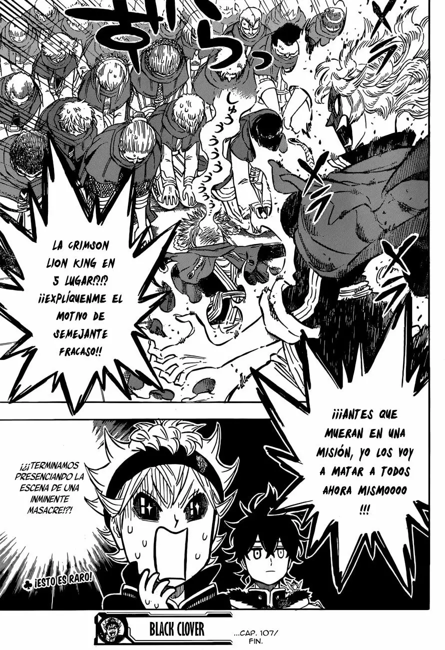 Black Clover Capítulo 107 - Page 18