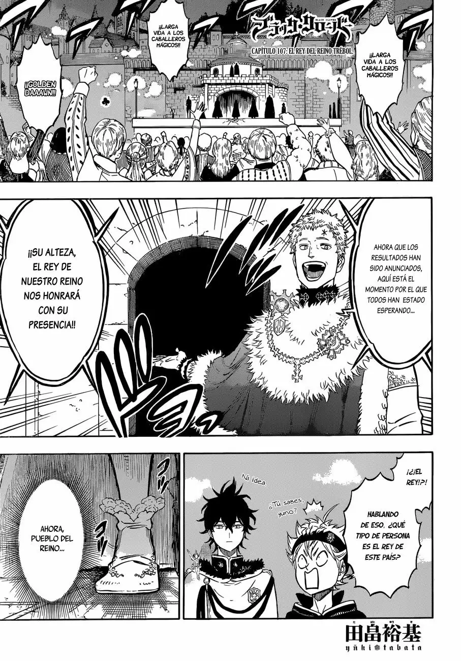 Black Clover Capítulo 107 - Page 2