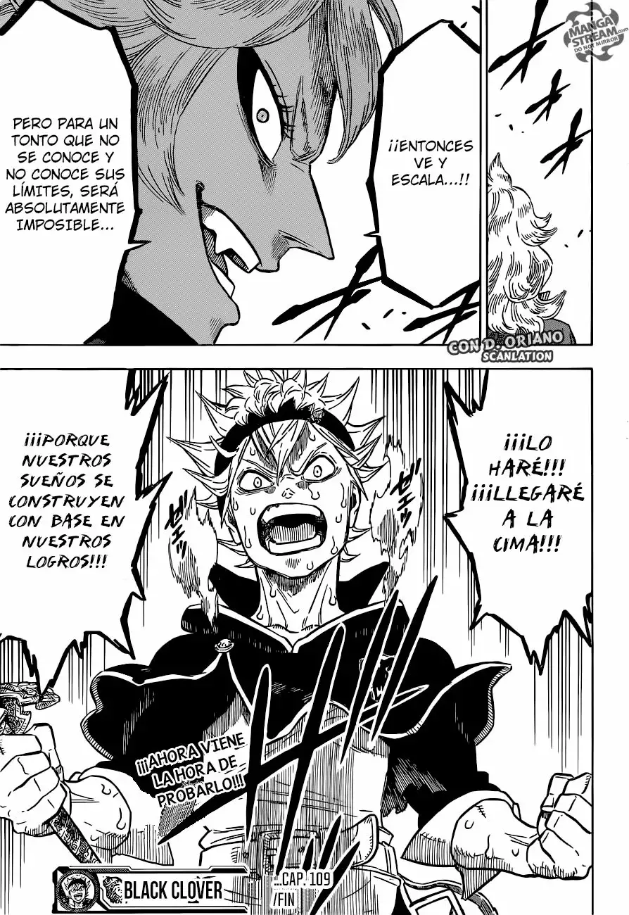 Black Clover Capítulo 109 - Page 16
