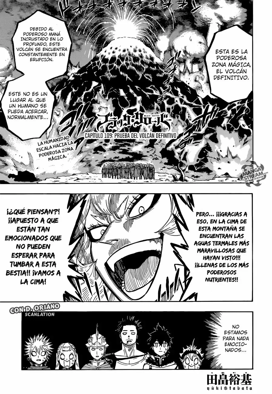 Black Clover Capítulo 109 - Page 2