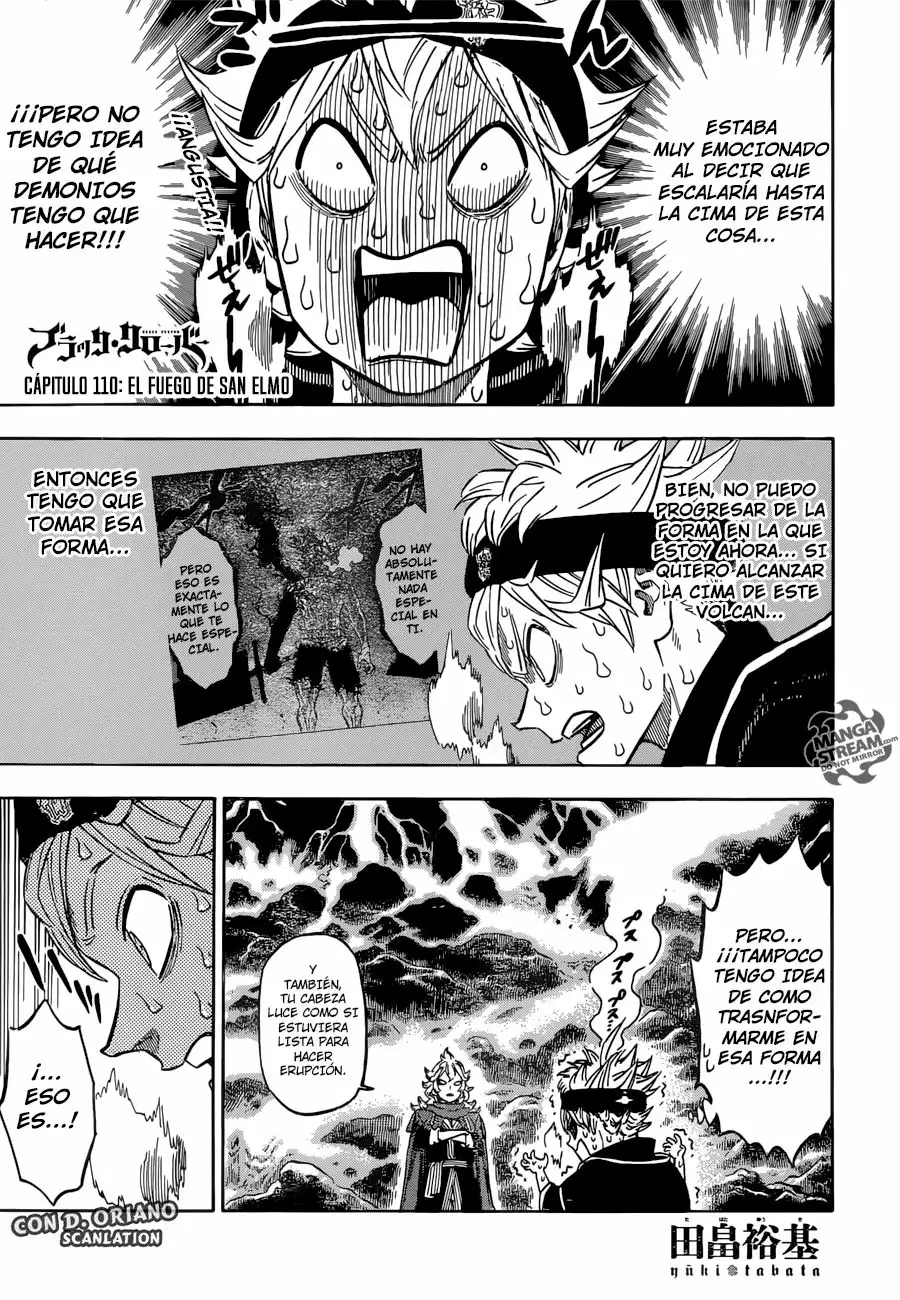 Black Clover Capítulo 110 - Page 2