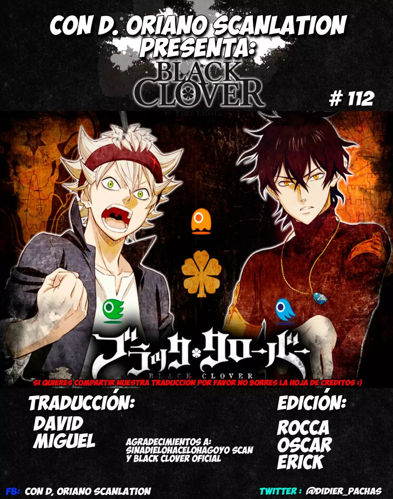 Black Clover Capítulo 112 - Page 2