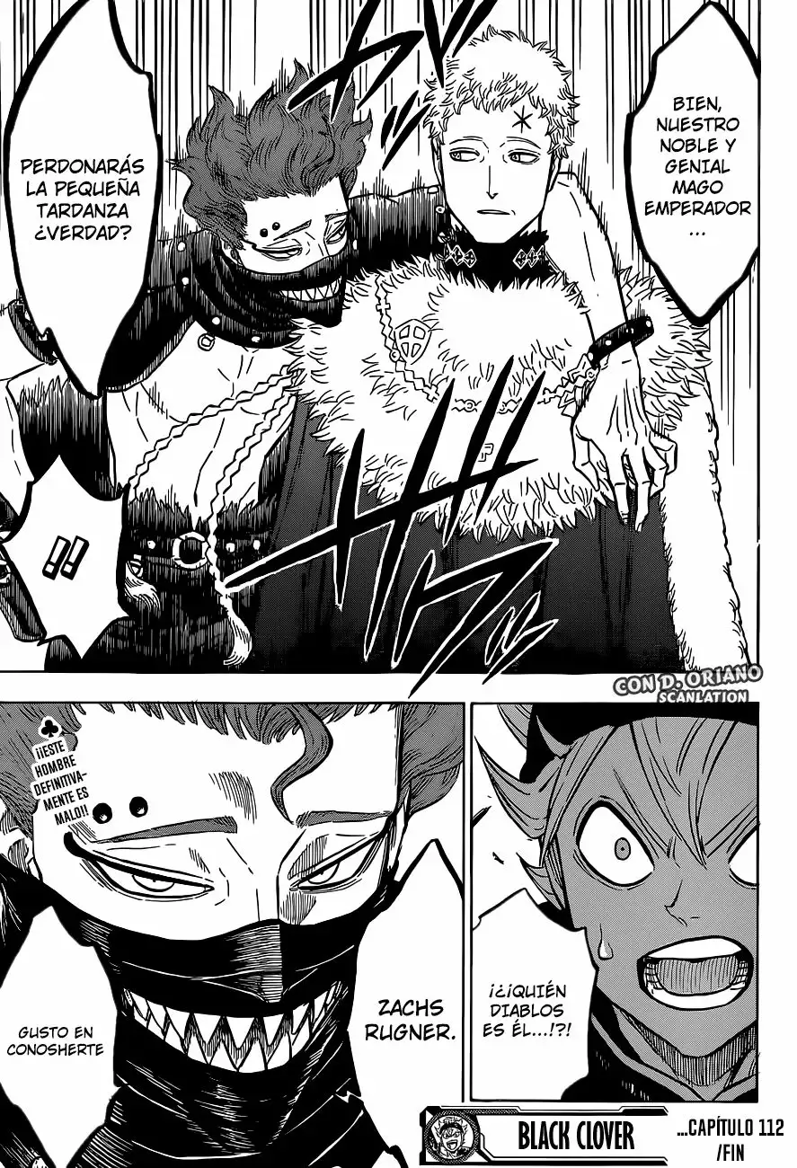 Black Clover Capítulo 112 - Page 23