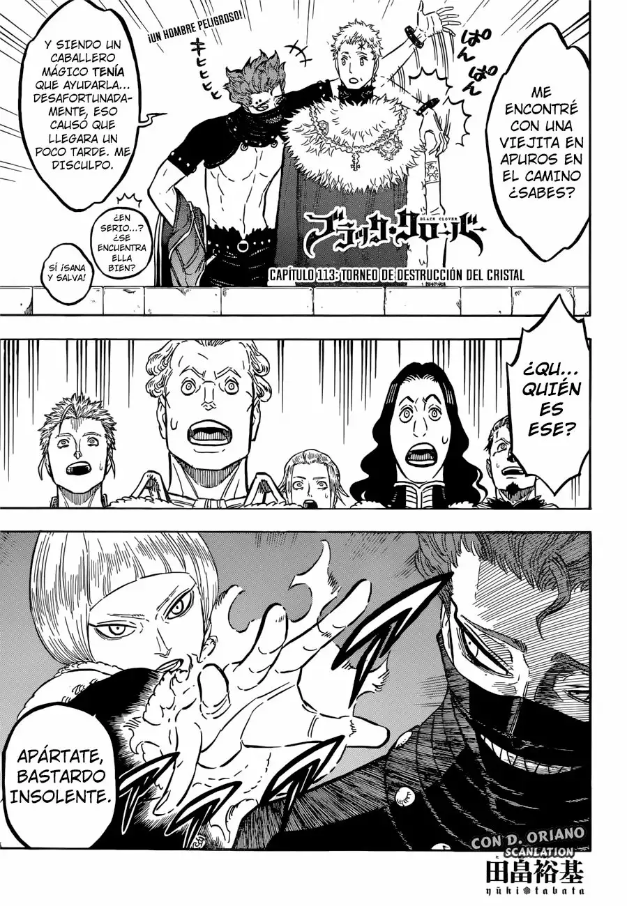 Black Clover Capítulo 113 - Page 2