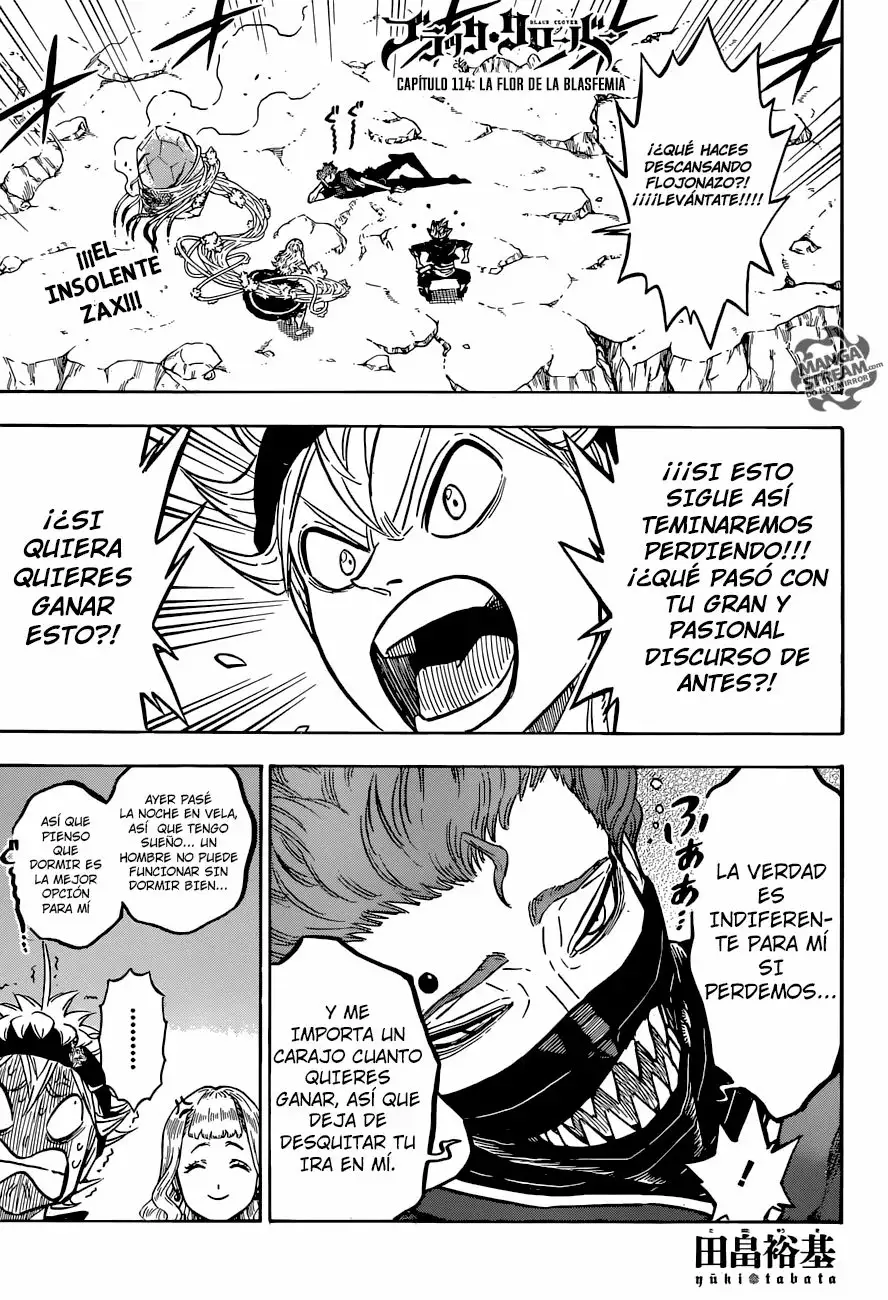 Black Clover Capítulo 114 - Page 1