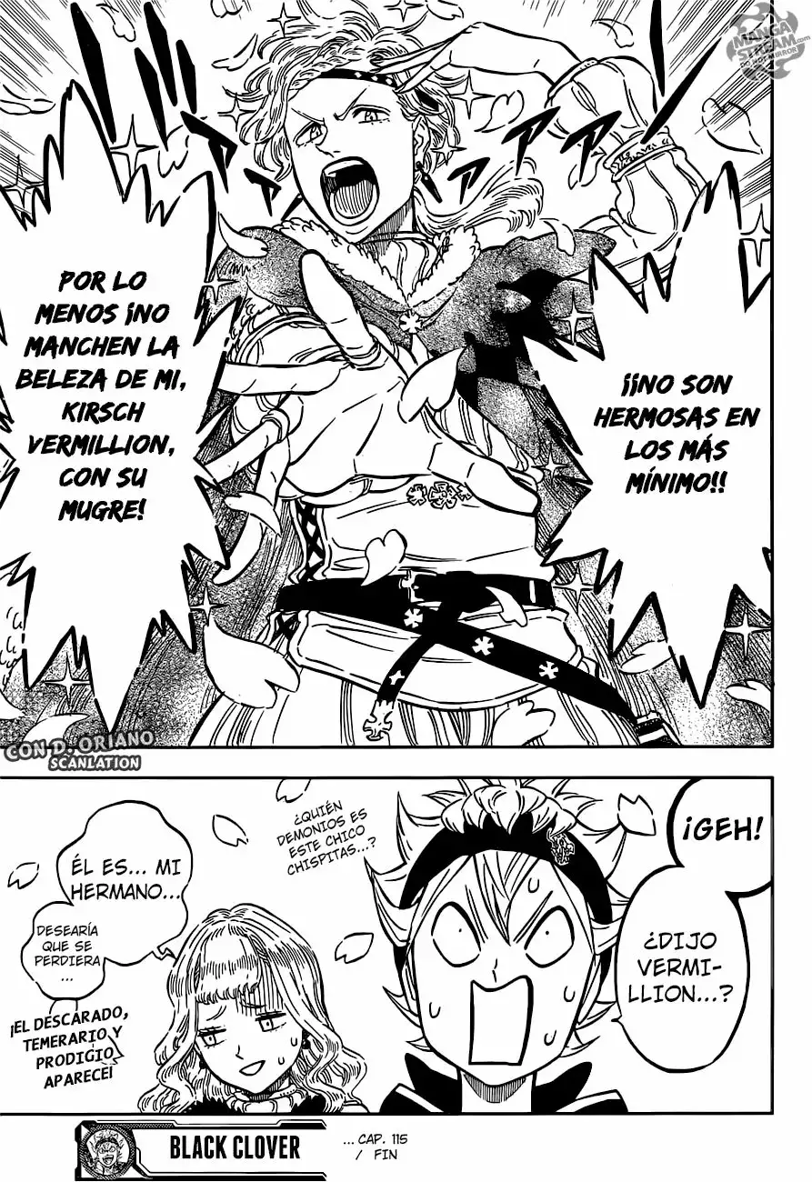 Black Clover Capítulo 115 - Page 17