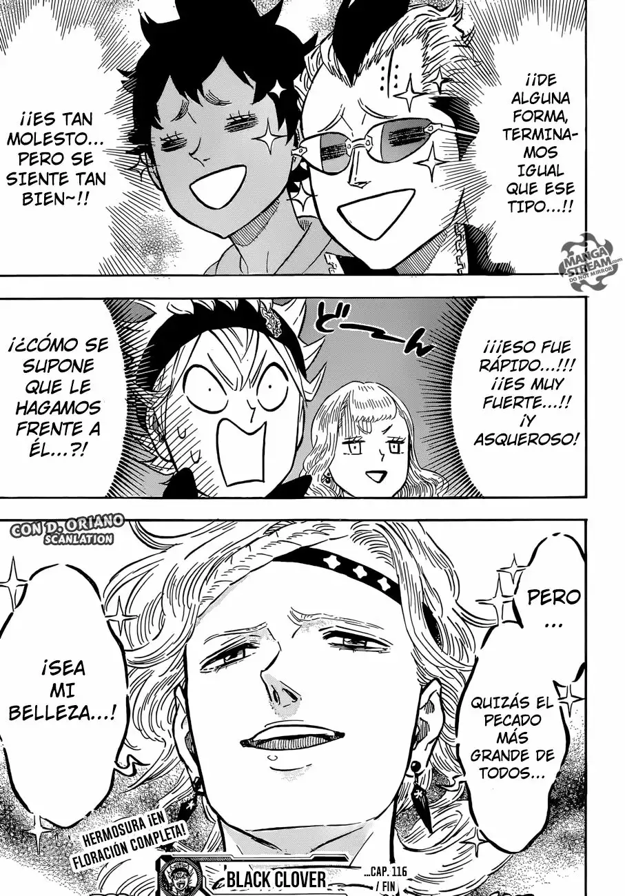 Black Clover Capítulo 116 - Page 16