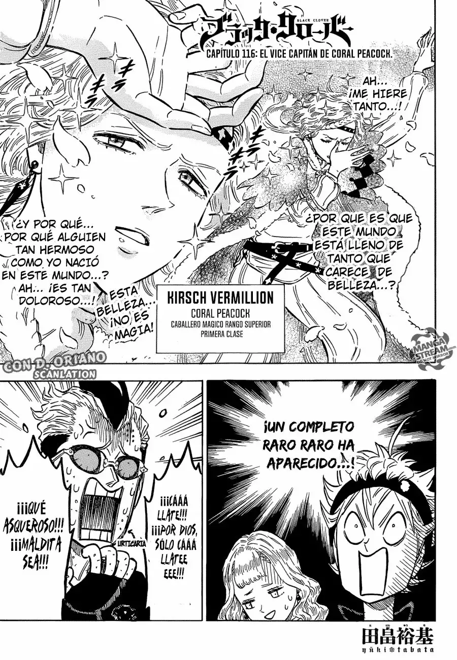 Black Clover Capítulo 116 - Page 2