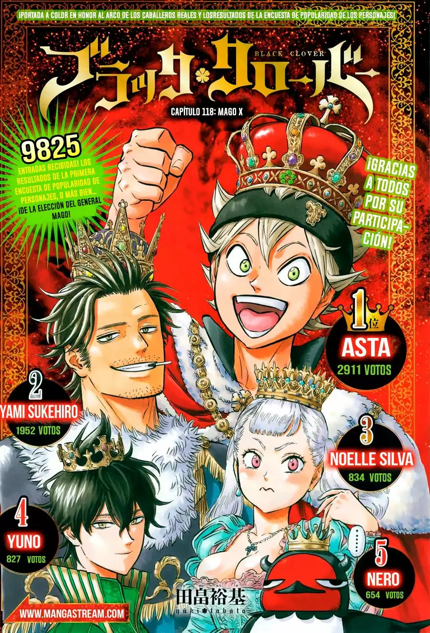 Black Clover Capítulo 118 - Page 2