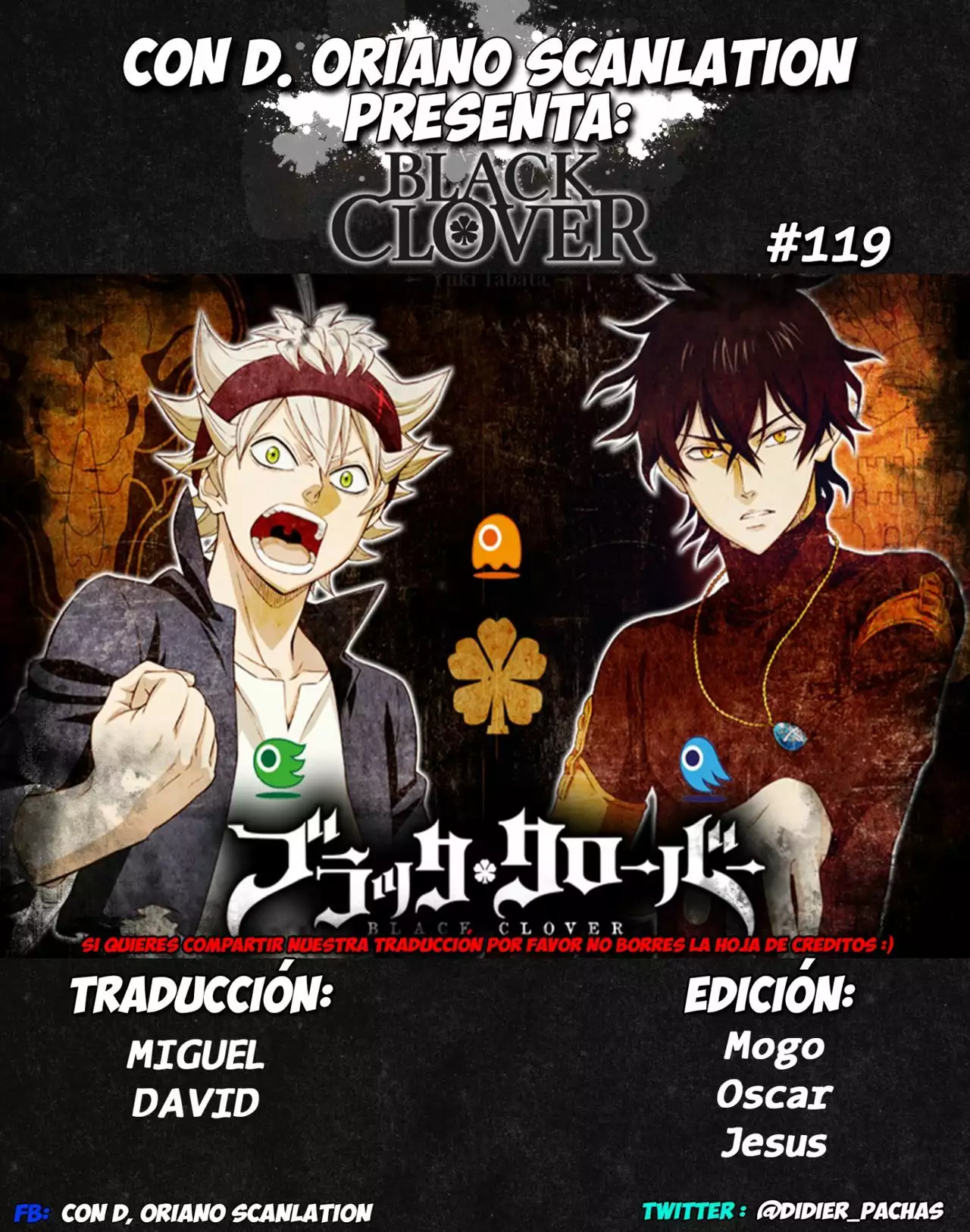 Black Clover Capítulo 119 - Page 1