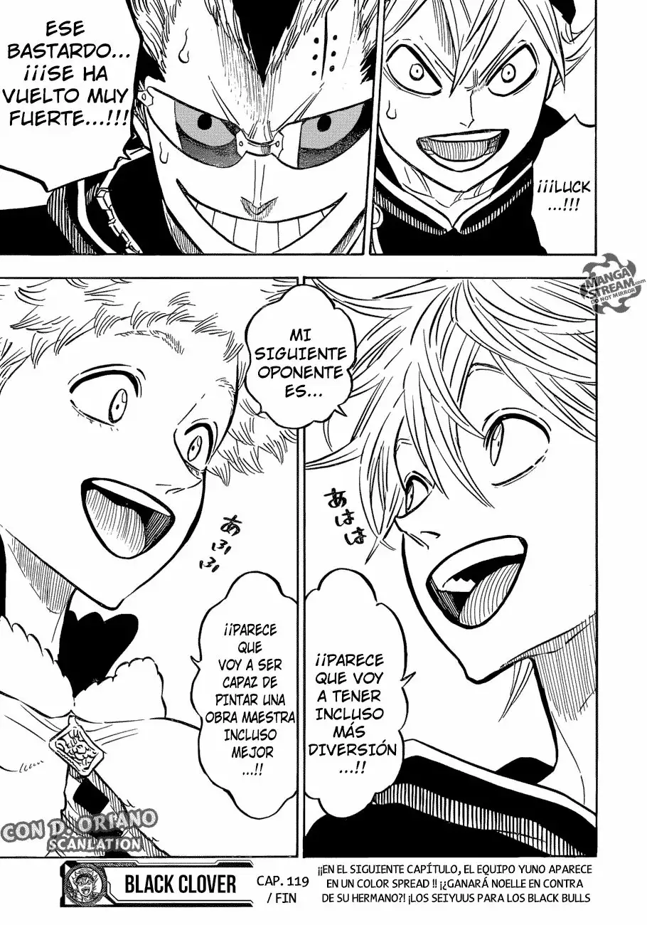 Black Clover Capítulo 119 - Page 17