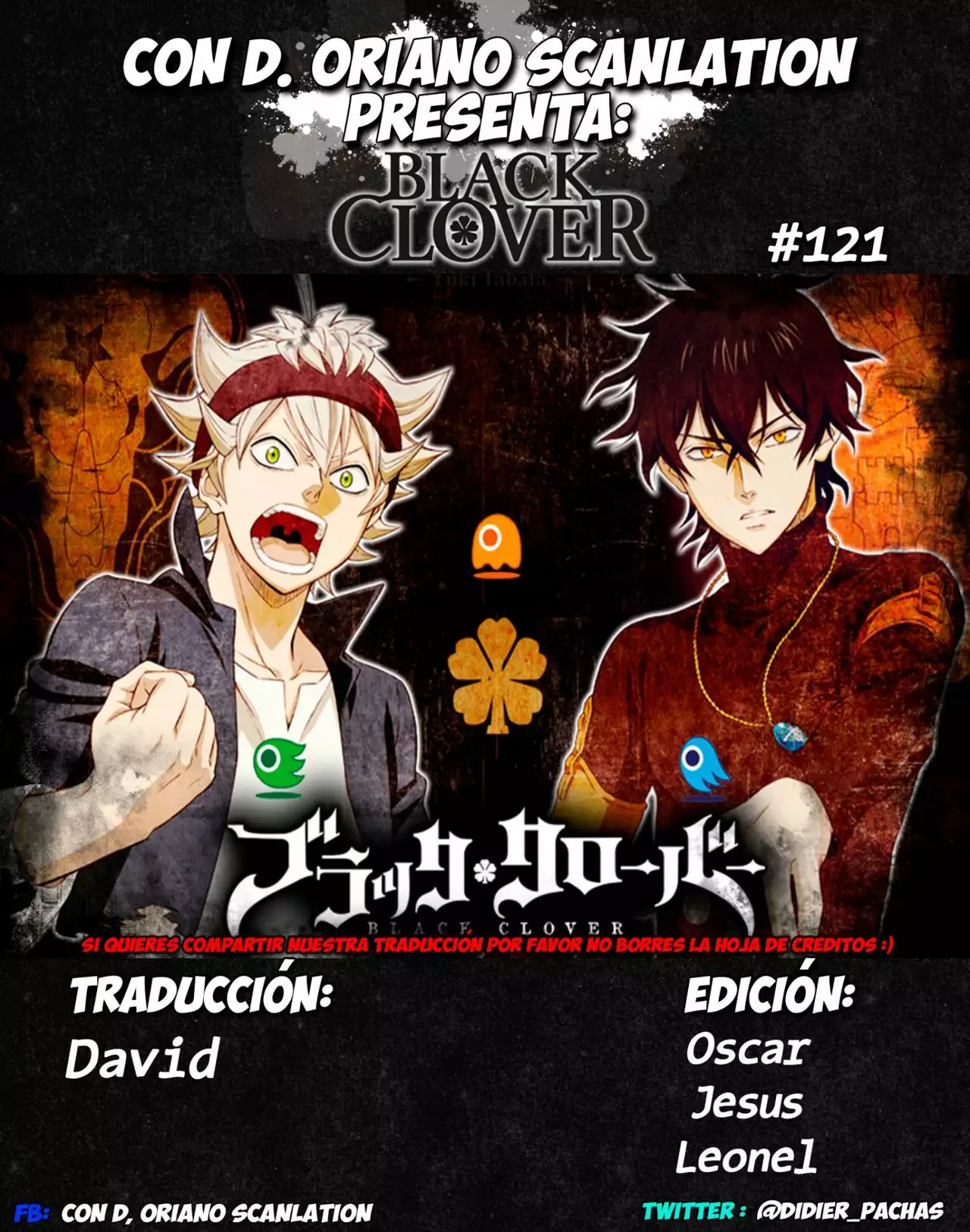 Black Clover Capítulo 121 - Page 1