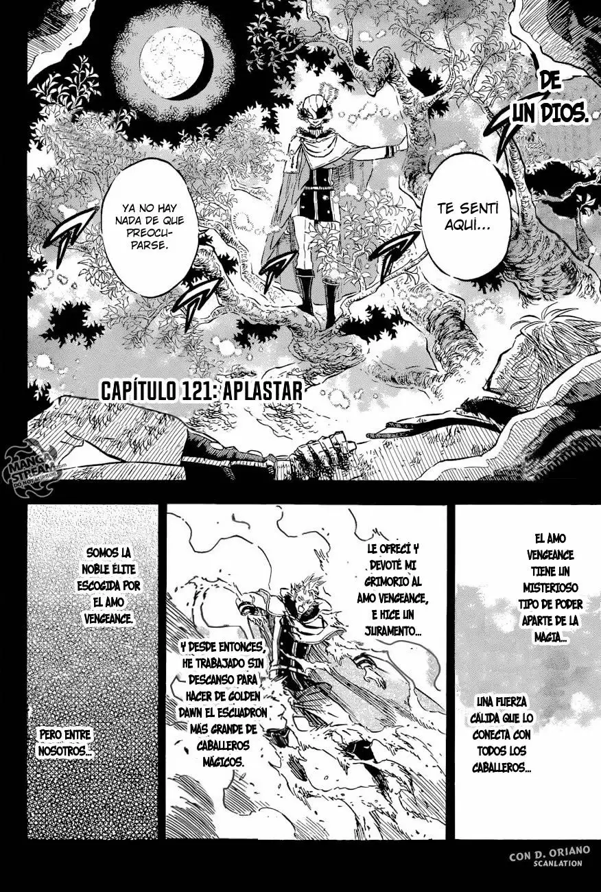Black Clover Capítulo 121 - Page 3