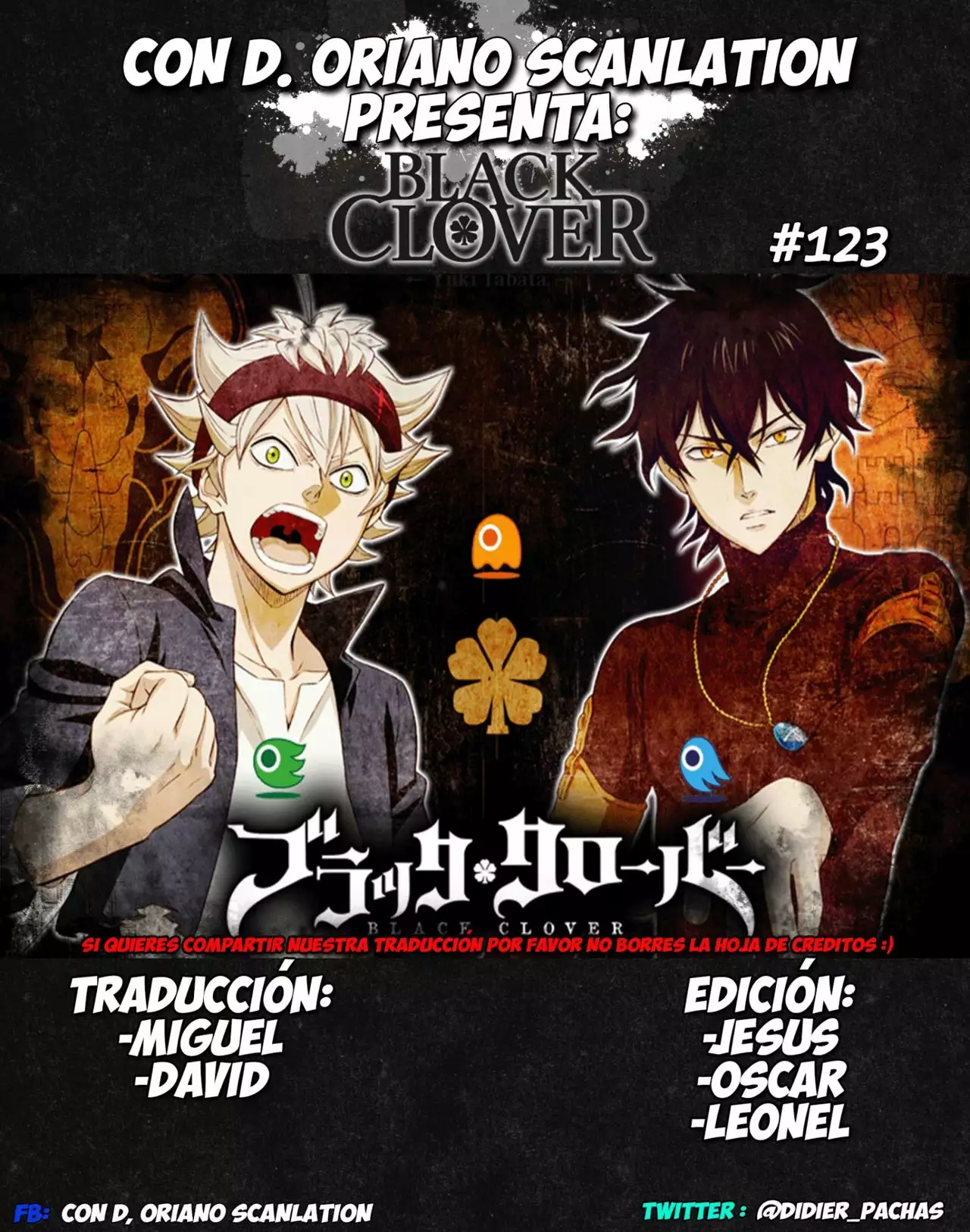 Black Clover Capítulo 123 - Page 1