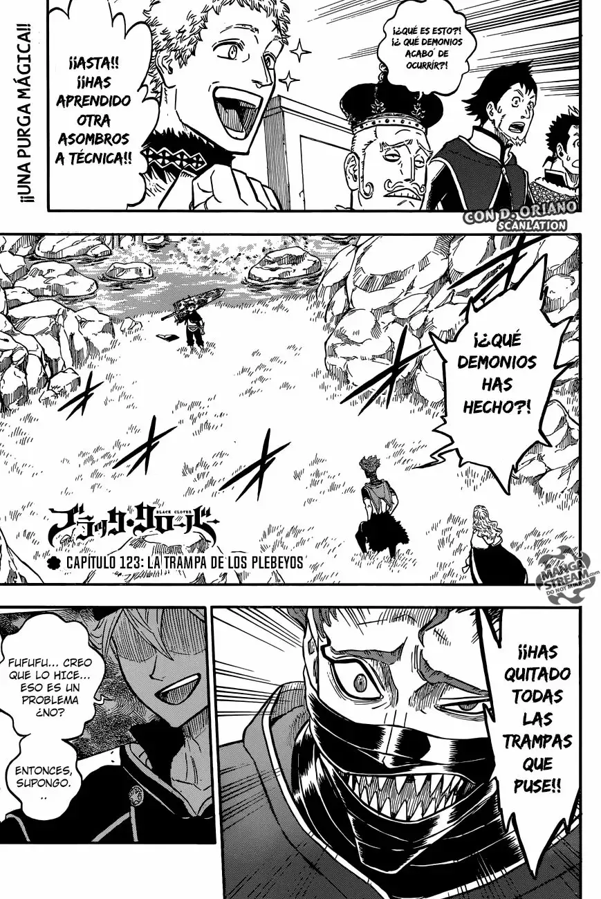Black Clover Capítulo 123 - Page 2