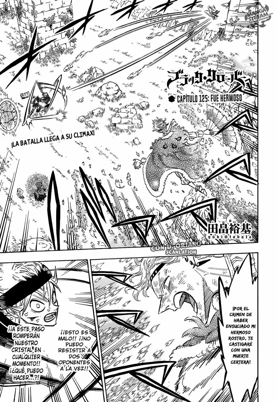 Black Clover Capítulo 125 - Page 2