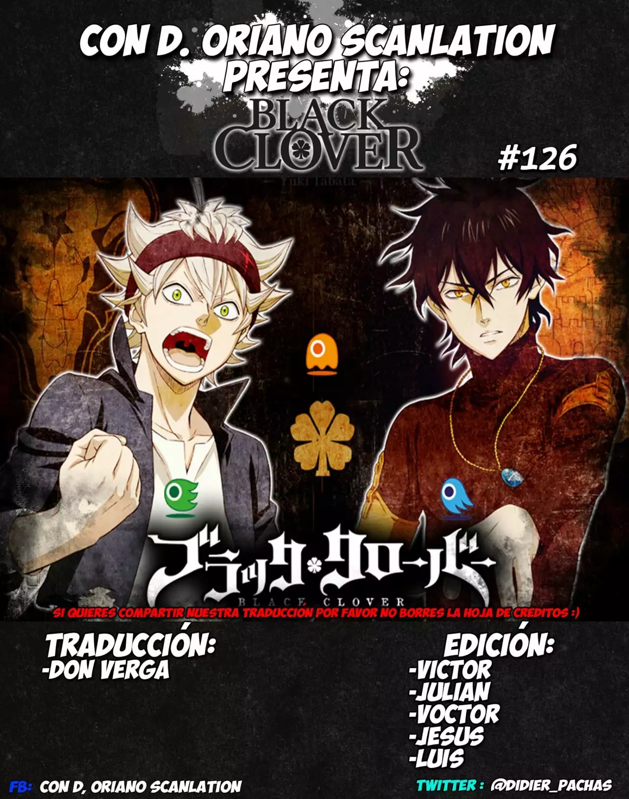 Black Clover Capítulo 126 - Page 1