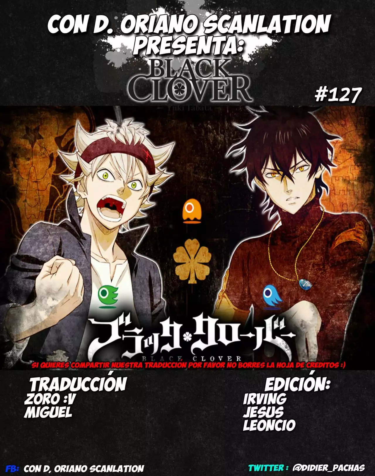 Black Clover Capítulo 127 - Page 1