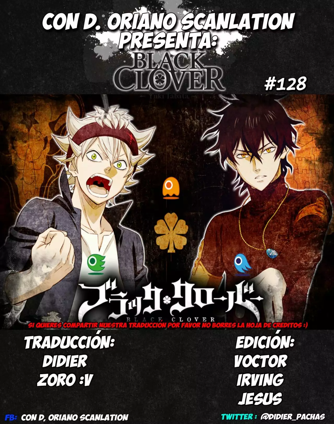 Black Clover Capítulo 128 - Page 1