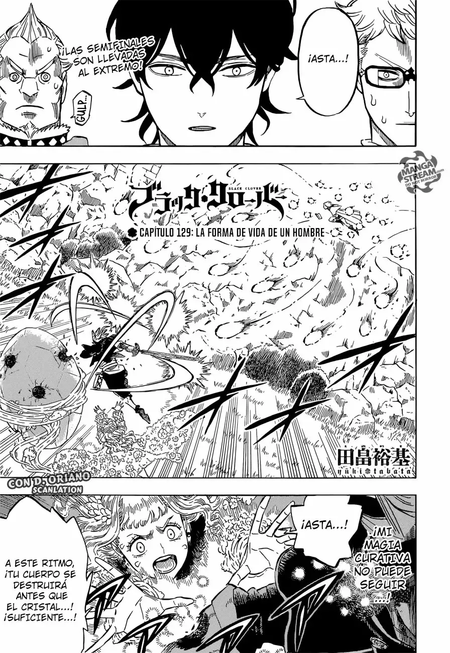 Black Clover Capítulo 129 - Page 2