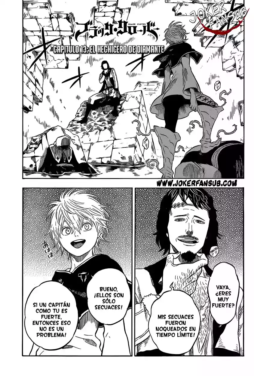 Black Clover Capítulo 13 - Page 2