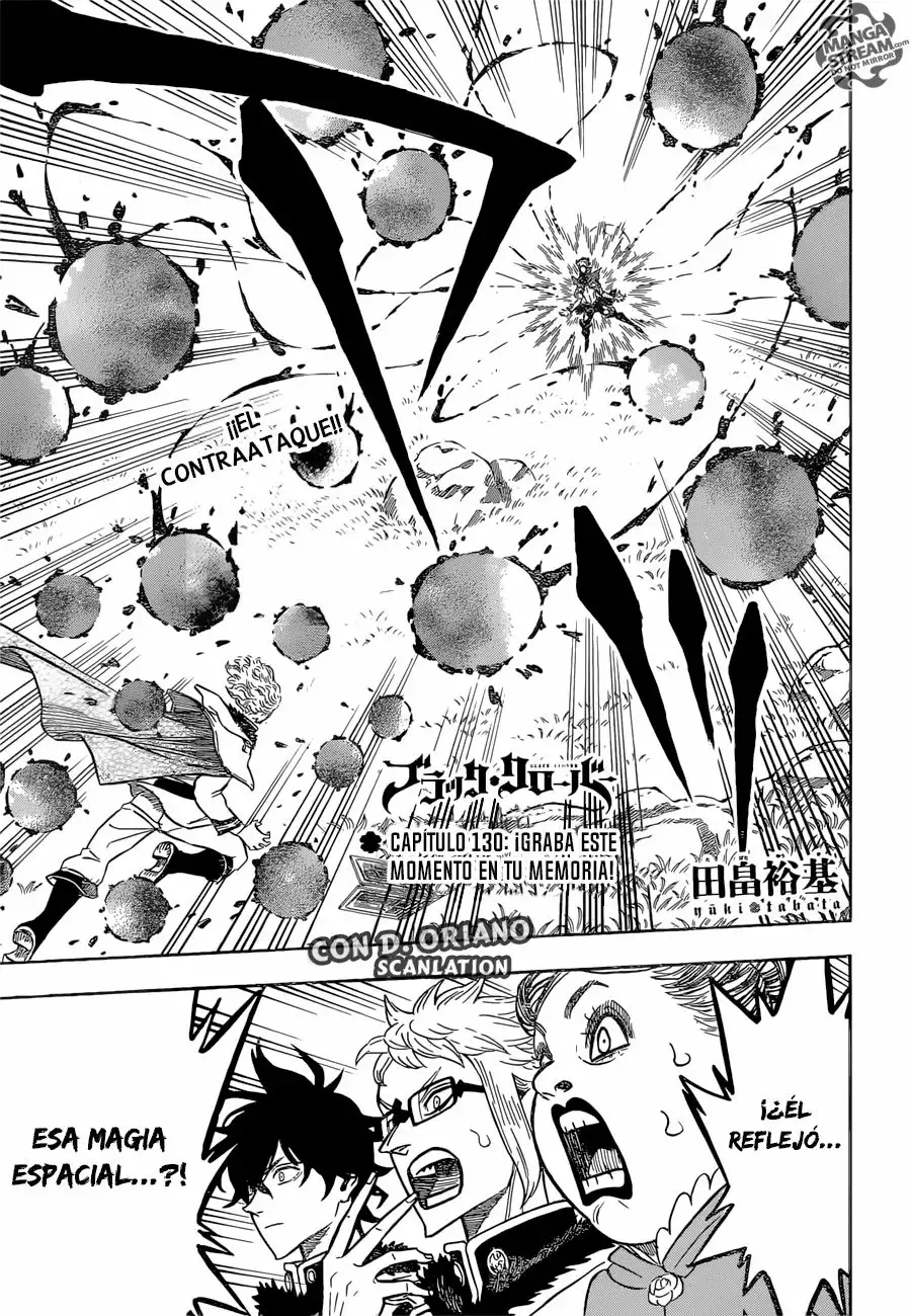 Black Clover Capítulo 130 - Page 2