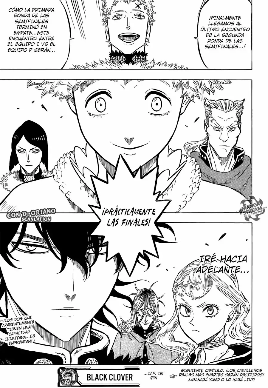 Black Clover Capítulo 131 - Page 16