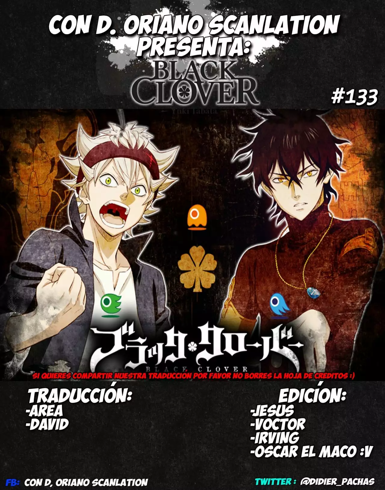 Black Clover Capítulo 133 - Page 1