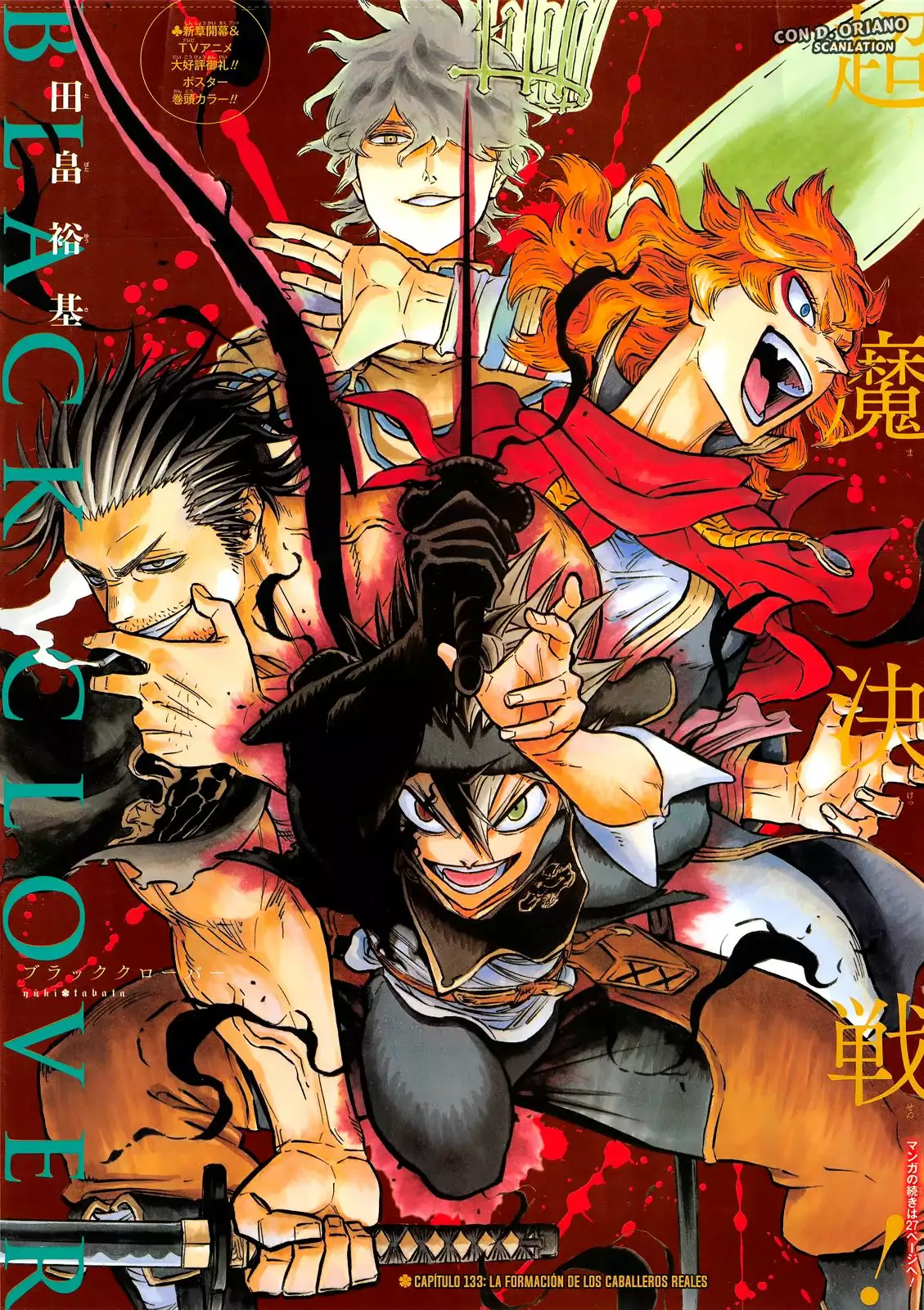 Black Clover Capítulo 133 - Page 4