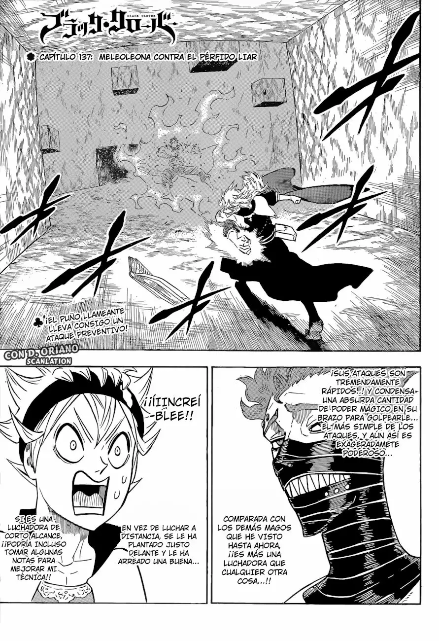 Black Clover Capítulo 137 - Page 2
