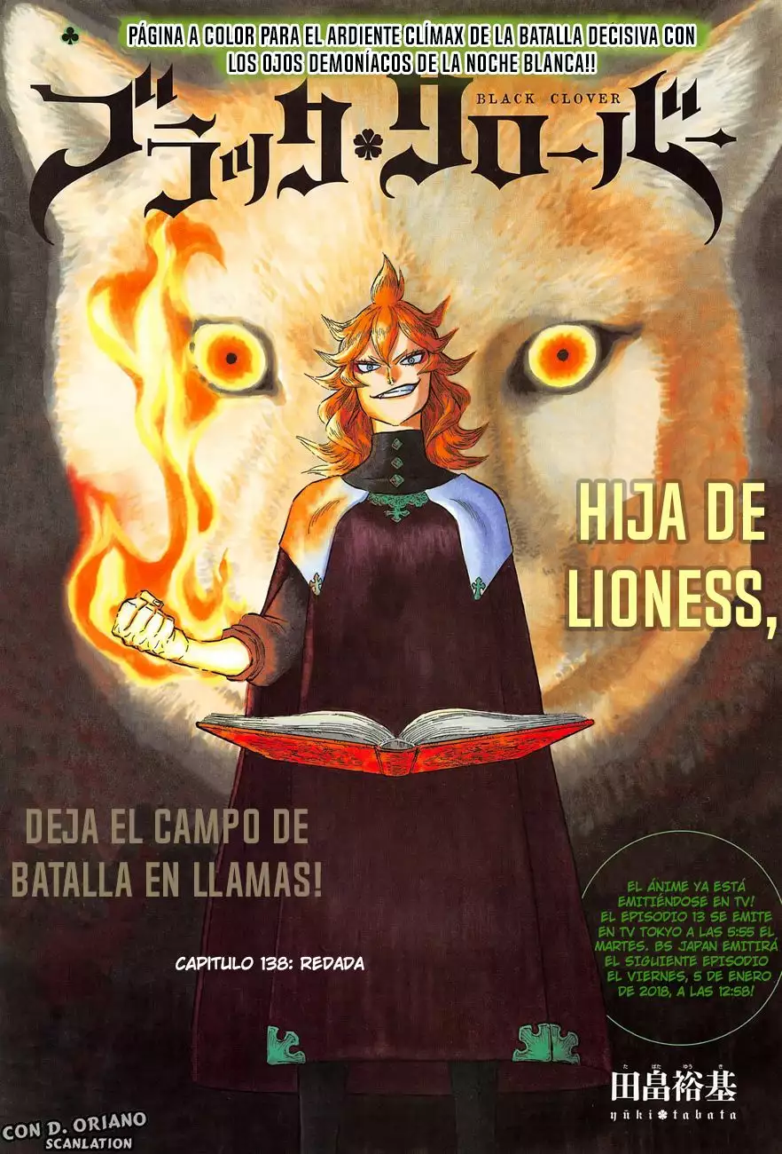 Black Clover Capítulo 138 - Page 2