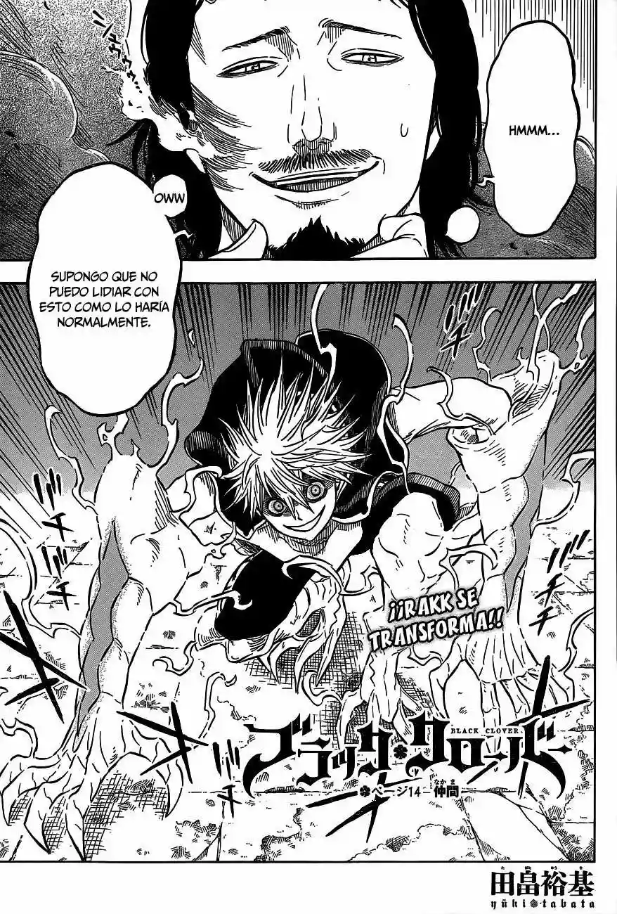 Black Clover Capítulo 14 - Page 2