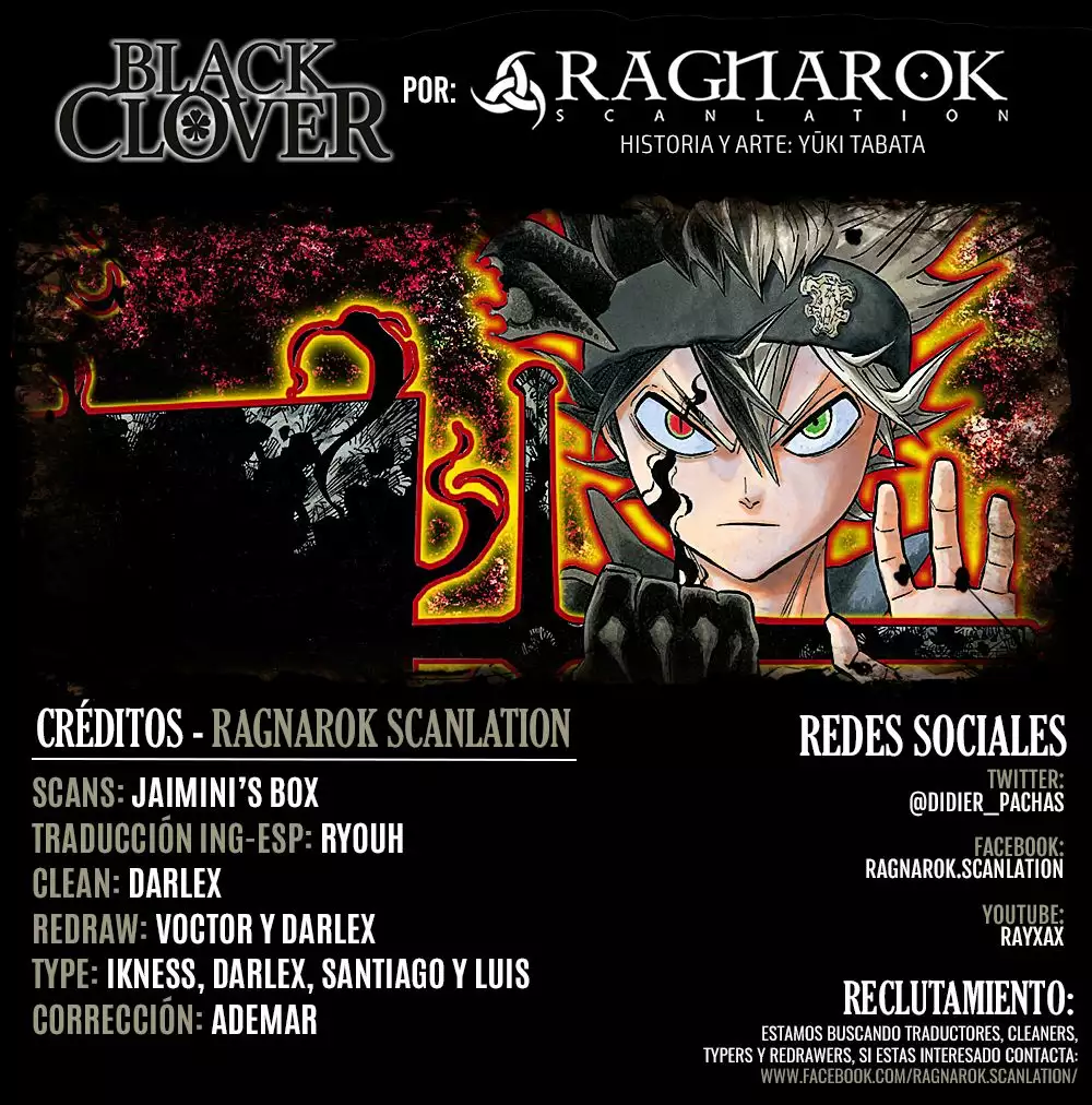 Black Clover Capítulo 141 - Page 1