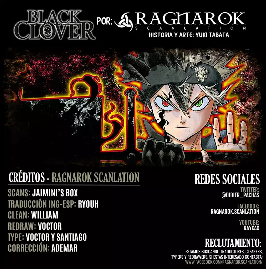 Black Clover Capítulo 142 - Page 1