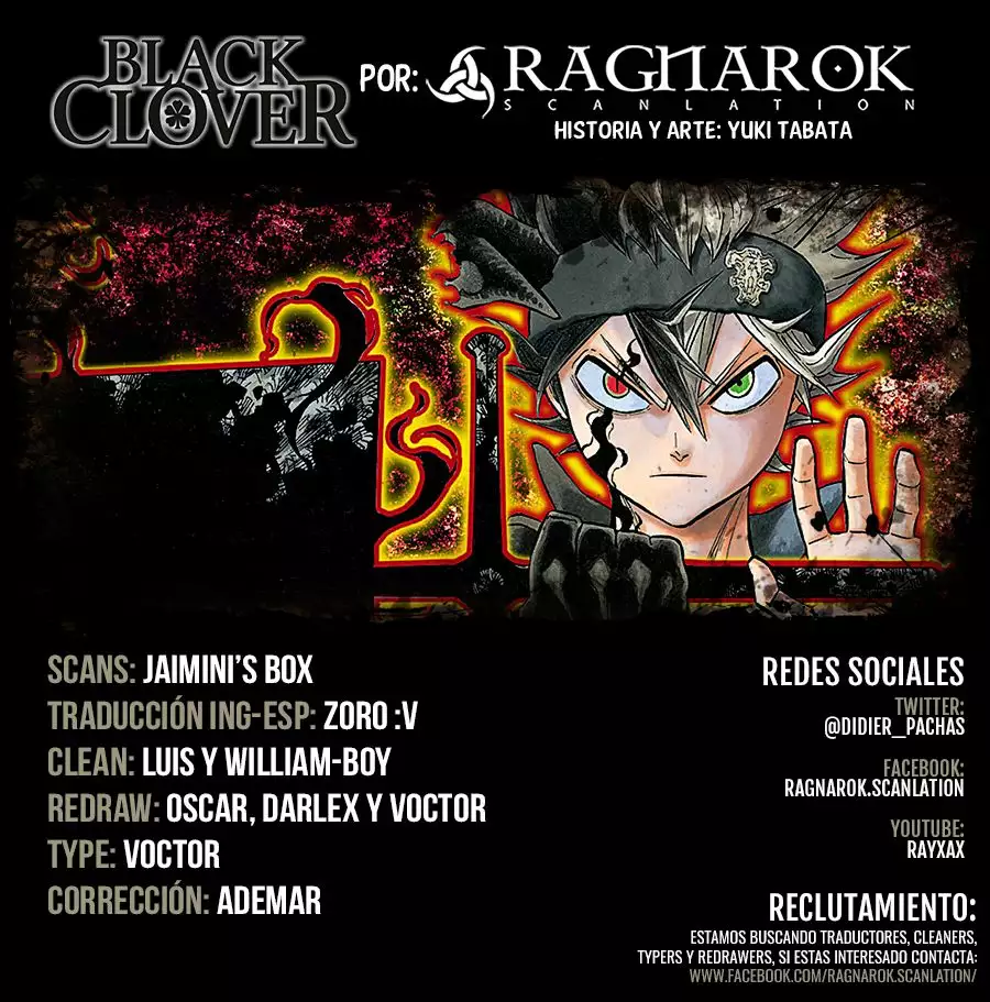 Black Clover Capítulo 143 - Page 1